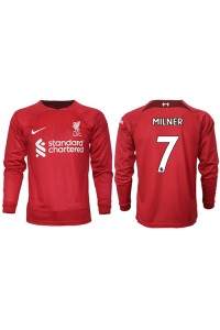 Fotbalové Dres Liverpool James Milner #7 Domácí Oblečení 2022-23 Dlouhý Rukáv